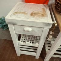 Mobile con pianca marmo