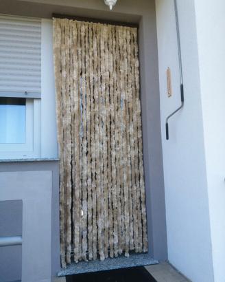 Tenda in ciniglia beige 80x240 50€