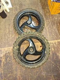 Cerchi gommati con tassellate 