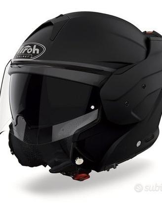 Casco moto apribile MATHISSE AIROH TG.XXL NERO OPA