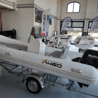 Gommone Atlantic A460 + Suzuki 40cv + Carrello
