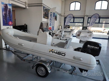 Gommone Atlantic A460 + Suzuki 40cv + Carrello