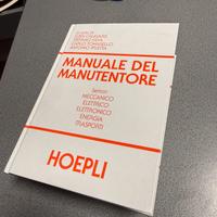 Manuale del manutentore Hoepli - Nuovo