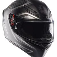 Casco moto integrale AGV K1 S Sling matt black/gre