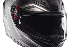 Casco moto integrale AGV K1 S Sling matt black/gre