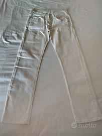 Jeans bianchi uomo RIFLE L34W32 Originali