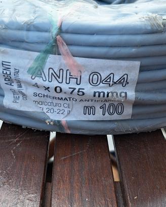 80 m cavo schermato 4 x0.75