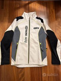 Giacca antivento Extreme taglia S bianco unisex