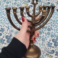 Lampada Chanukkiyah vintage