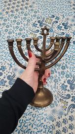 Lampada Chanukkiyah vintage
