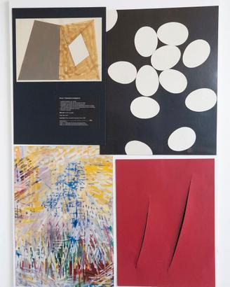  Quadro Collage "Dialoghi Spaziali" Angel Finney