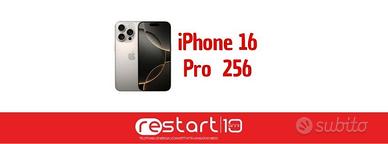 iPhone 16 Pro 256 Natural Titanium nuovo