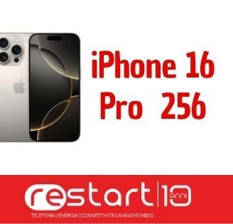 iPhone 16 Pro 256 Natural Titanium nuovo