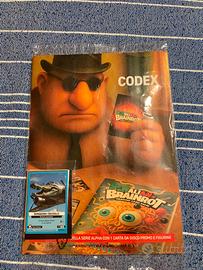 Carta rara brainrot codex+album codex