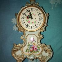 Orologio Porcellana Capodimonte dipinto a mano