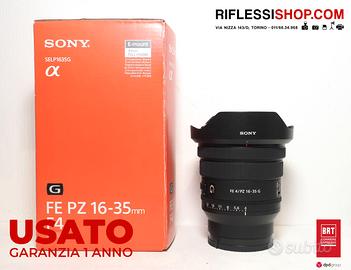 Lente Sony FE 16-35mm f/4.0 PZ G –