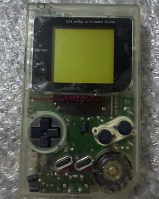 gameboy trasparente prima edizione + Mario Golf 