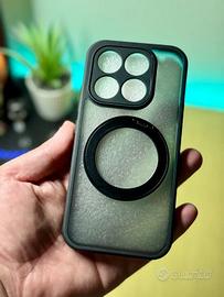 Cover magnetica Xiaomi 17 anello girevole magsafe