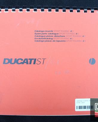 catalogo ricambi ufficiale Ducati ST4S 2001