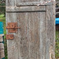 antica porta in quercia