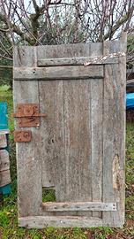 antica porta in quercia