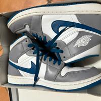 Nike Air Jordan 1 Mid True Blue