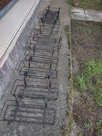 FIORIERE IN FERRO BATTUTO DA BALCONE 