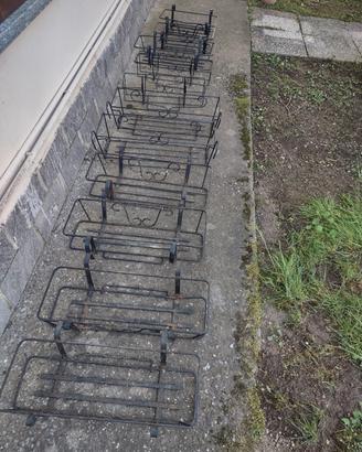 FIORIERE IN FERRO BATTUTO DA BALCONE 