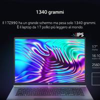 LG Gram 17Z990 Notebook, Display 17" QHD 16:10 IPS