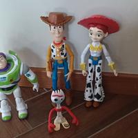 Personaggi Toy Story4:Woody,Buzz Lightyear, Jessi
