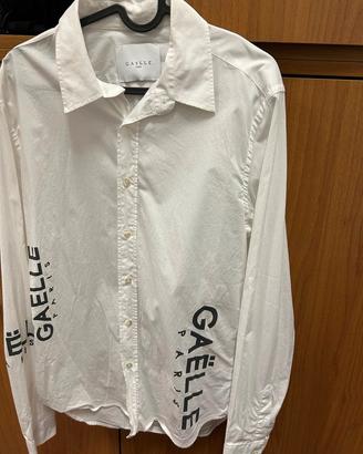Camicia Gaëlle Paris bianca con logo