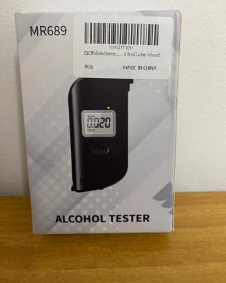 ETILOMETRO PORTATILE CON 15 BOCCAGLI