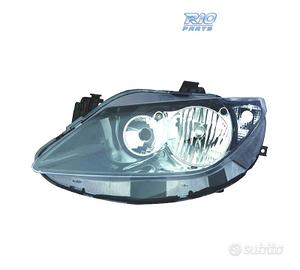 FANALE SINISTRO PER SEAT IBIZA VI 09-12 FONDO NERO