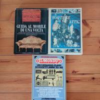 LOTTO 3 LIBRI ANTIQUARIATO / COLLEZIONISMO
