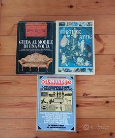 LOTTO 3 LIBRI ANTIQUARIATO / COLLEZIONISMO