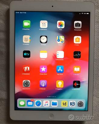 iPad Air A1475 16Gb + cover rossa