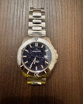 Venezianico Nereide Tungsteno Avventurina blu