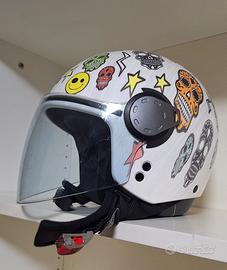 Casco moto bimbo