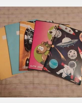 quaderni righe prima elementare 