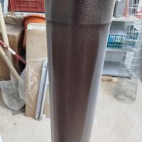 tubi coibentati colore rame martellato 