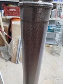 tubi coibentati colore rame martellato 