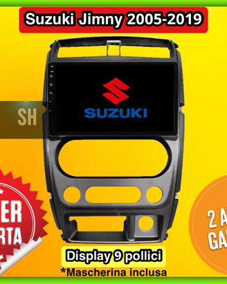 Autoradio car tablet touch screen Suzuki Jimny
