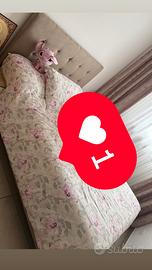 Letto piazza e mezza + materasso