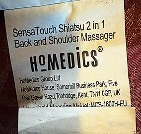 Massaggiatore HoMedics SensaTouch Shiatsu 2-in-1