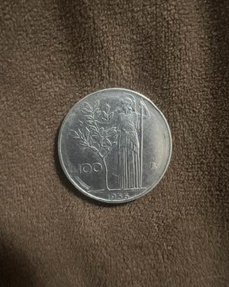 Moneta 100 lire 1956