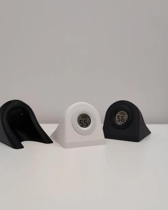 Termometro - igrometro con supporto stampato in 3D