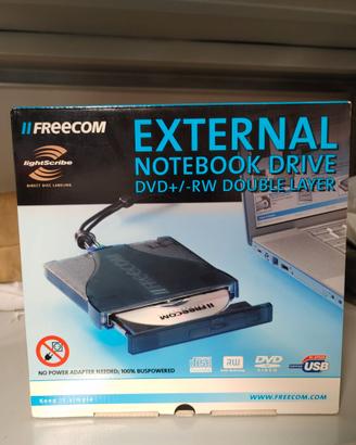 Freecom Masterizzatore USB Esterno DVD+/-RW DL