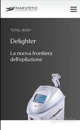 Laser depilatore professionale
