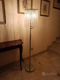 Piantana "cascata cristalli di luce" altezza 160cm