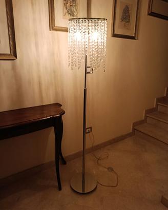 Piantana "cascata cristalli di luce" altezza 160cm